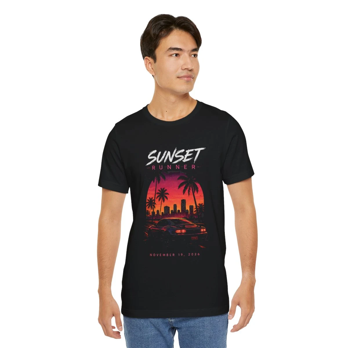 Sunset Runner Graphic Tee