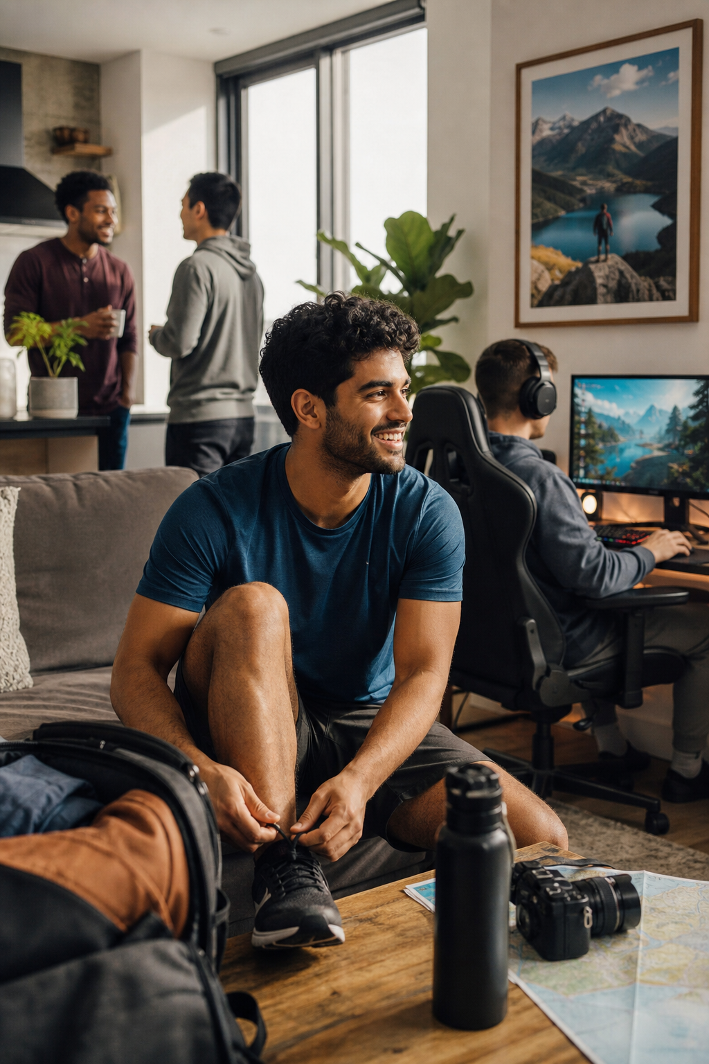 Fitness, travel, gaming and friendship as different arenas for challenge and agency